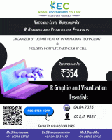 R Graphics and Visualization and Essentials 2026 Worshop and Seminar Poster